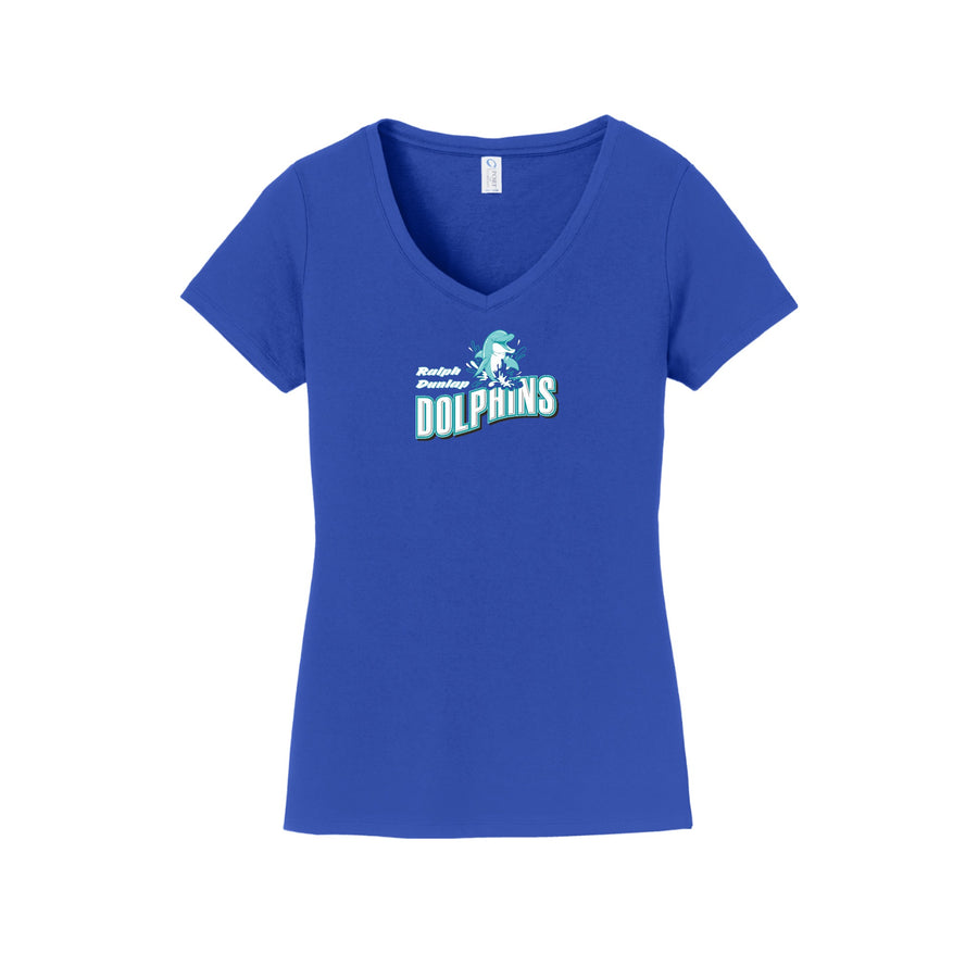 Ralph Dunlap Dolphin Spirit Wear 2023-24 On-Demand-Women's Fan Favorite V-Neck Tee On-Demand
