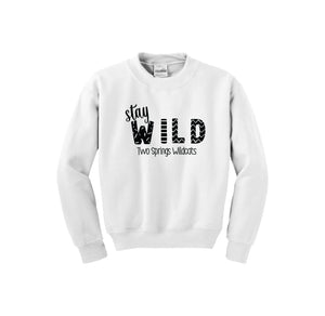 Two Springs-Youth Unisex Crewneck Sweatshirt On-Demand Stay Wild