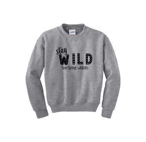 Two Springs-Youth Unisex Crewneck Sweatshirt On-Demand Stay Wild