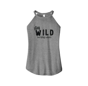 Two Springs-Womens Premium Perfect Tri Rocker Tank On-Demand Stay Wild