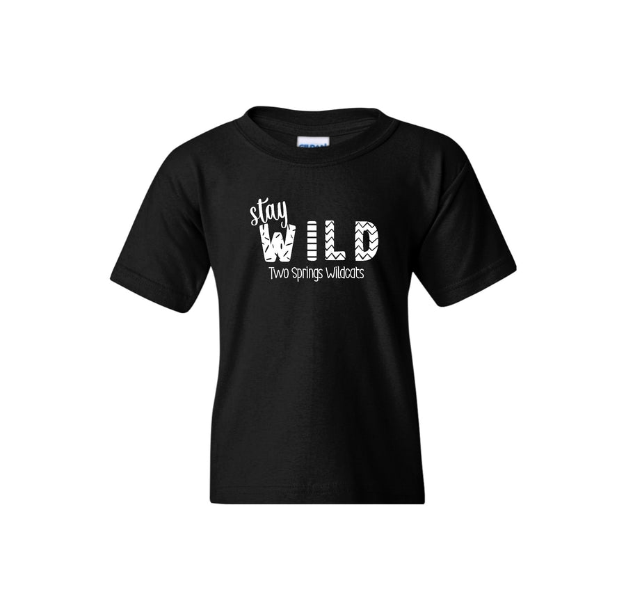 Two Springs-Youth Unisex T-Shirt On-Demand Stay Wild