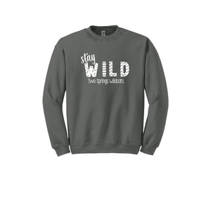 Two Springs-Adult Unisex Crewneck Sweatshirt On-Demand Stay Wild