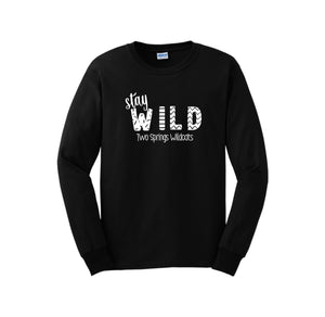 Two Springs-Adult Unisex Long Sleeve Tee On-Demand Stay Wild