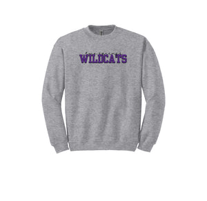 Two Springs-Adult Unisex Crewneck Sweatshirt On-Demand Purple Wildcats