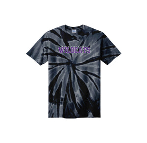 Two Springs-Youth Unisex Tie-Dye Shirt On-Demand Purple Wildcats