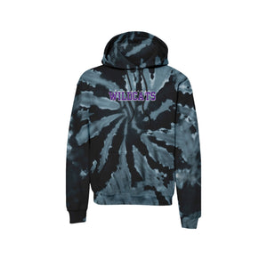 Two Springs-Adult Unisex Tie-Dye Hoodie On-Demand Purple Wildcats