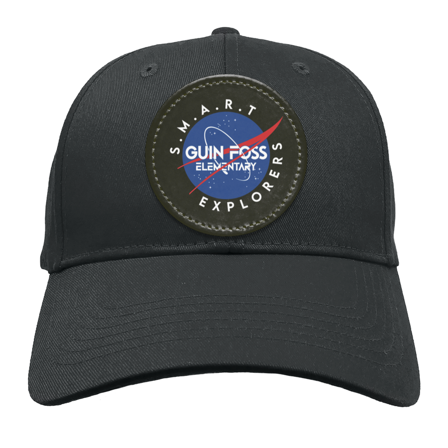 Guin Foss-BX020 Structured Twill Cap - Circle Patch