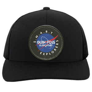 Guin Foss-104C Trucker Snap Back - Circle Patch