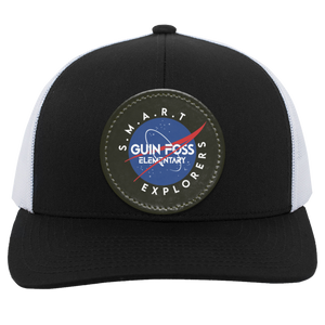 Guin Foss-104C Trucker Snap Back - Circle Patch