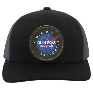 Guin Foss-104C Trucker Snap Back - Circle Patch