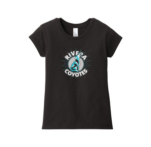 Rivera Elementary Spirit Wear 2023/24 On-Demand-Girls Youth Premium Tee On-Demand_Mascot Logo