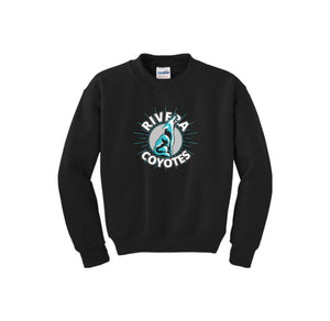 Rivera Elementary Spirit Wear 2023/24 On-Demand-Youth Unisex Crewneck Sweatshirt On-Demand_Mascot Logo