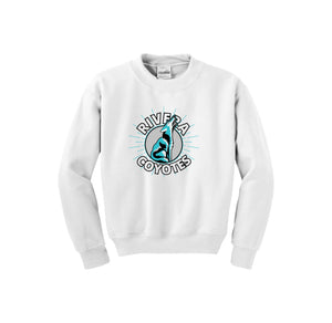 Rivera Elementary Spirit Wear 2023/24 On-Demand-Youth Unisex Crewneck Sweatshirt On-Demand_Mascot Logo