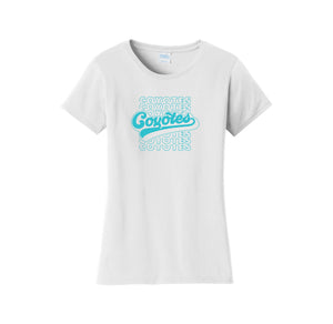 Rivera Elementary Spirit Wear 2023/24 On-Demand-Womens Fan Favorite Tee On-Demand_Mascot Logo_Typographic Logo