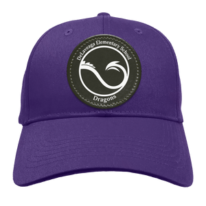 Delaveaga Elementary-CP80 Twill Cap - Circle Patch