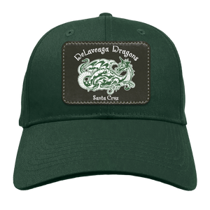 Delaveaga Elementary-CP80 Twill Cap - Rectangle Patch Dragon