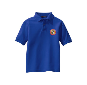 CCA-Youth Unisex Polo On-Demand With Crest