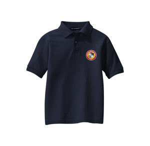 CCA-Youth Unisex Polo On-Demand With Crest