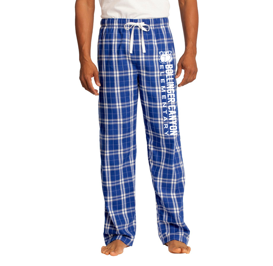 Bollinger Canyon-Adult District Flannel Plaid Pant