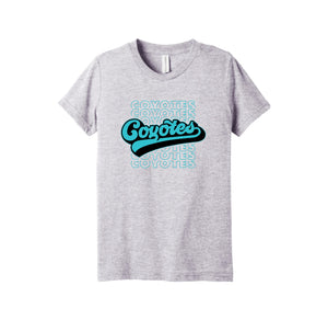 Rivera Elementary Spirit Wear 2023/24 On-Demand-Youth Unisex Premium Triblend Short Sleeve Tee On-Demand_Mascot Logo_Typographic Logo