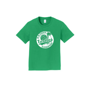 Pierce Elementary - 23/24 Spirit Wear On-Demand-Youth Unisex Fan Favorite Premium Tee On-Demand_Circle Logo