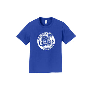 Pierce Elementary - 23/24 Spirit Wear On-Demand-Youth Unisex Fan Favorite Premium Tee On-Demand_Circle Logo