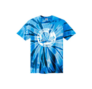 Pierce Elementary - 23/24 Spirit Wear On-Demand-Youth Unisex Tie-Dye Shirt On-Demand_Circle Logo