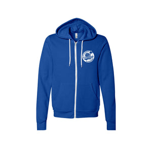 Pierce Elementary - 23/24 Spirit Wear On-Demand-Adult Unisex Premium Sponge Fleece Full-Zip Hoodie On-Demand_Circle Logo