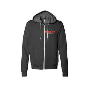 The Meridian School Spirit Wear 2023-24 On-Demand-Adult Unisex Premium Sponge Fleece Full-Zip Hoodie On-Demand