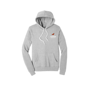 The Meridian School Spirit Wear 2023-24 On-Demand-Adult Unisex Premium Sponge Fleece Pullover Hoodie On-Demand Left Chest