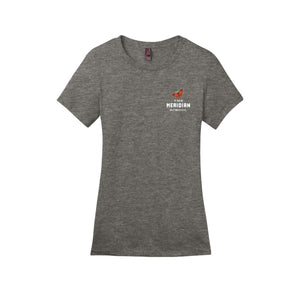 The Meridian School Spirit Wear 2023-24 On-Demand-Womens Premium Tee On-Demand Left Chest