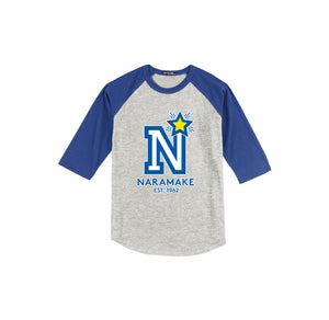 Naramake Elementary Spirit Wear 2023-24 On-Demand-Youth Unisex Baseball Tee On-Demand