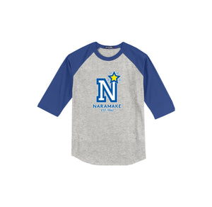 Naramake Elementary Spirit Wear 2023-24 On-Demand-Adult Unisex Baseball Tee On-Demand