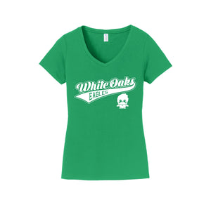 White Oaks Elementary Spirit Wear On-demand 2023/24-Women's Fan Favorite V-Neck Tee On-Demand