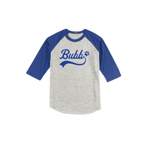 Benjamin Bubb Elementary School On-Demand-Youth Unisex Baseball Tee On-Demand