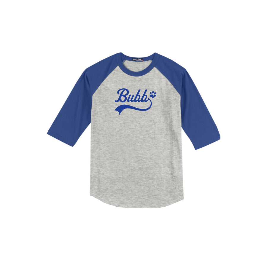 Benjamin Bubb Elementary School On-Demand-Adult Unisex Baseball Tee On-Demand