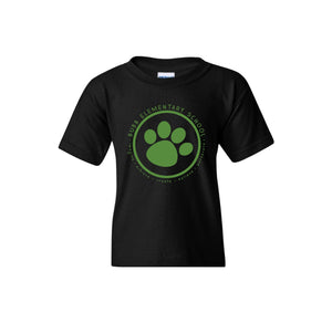 Benjamin Bubb Elementary School On-Demand-Youth Unisex T-Shirt On-Demand Green Paw