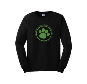 Benjamin Bubb Elementary School On-Demand-Adult Unisex Long Sleeve Tee On-Demand Green Paw