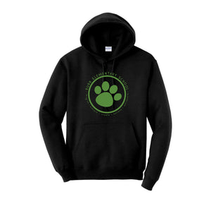 Benjamin Bubb Elementary School On-Demand-Adult Unisex Hoodie On-Demand Green Paw