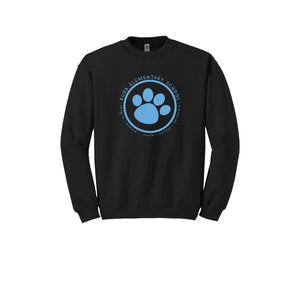 Benjamin Bubb Elementary School On-Demand-Adult Unisex Crewneck Sweatshirt On-Demand Blue Paw