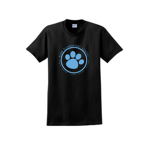 Benjamin Bubb Elementary School On-Demand-Adult Unisex T-Shirt On-Demand Blue Paw