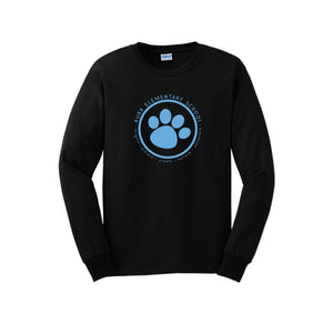 Benjamin Bubb Elementary School On-Demand-Adult Unisex Long Sleeve Tee On-Demand Blue Paw