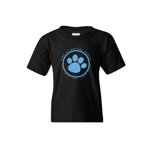 Benjamin Bubb Elementary School On-Demand-Youth Unisex T-Shirt On-Demand Blue Paw