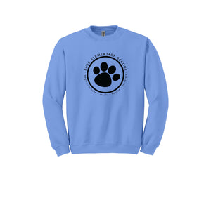 Benjamin Bubb Elementary School On-Demand-Adult Unisex Crewneck Sweatshirt On-Demand Black Paw