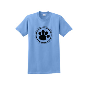 Benjamin Bubb Elementary School On-Demand-Adult Unisex T-Shirt On-Demand Black Paw