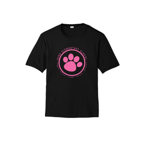 Benjamin Bubb Elementary School On-Demand-Adult Unisex Dri-Fit Shirt On-Demand Pink Paw