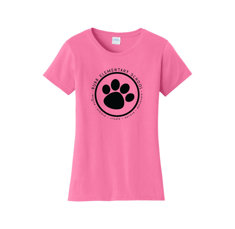 Benjamin Bubb Elementary School On-Demand-Women's Fan Favorite Tee On-Demand Black Paw