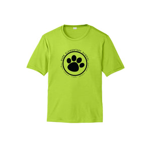 Benjamin Bubb Elementary School On-Demand-Adult Unisex Dri-Fit Shirt On-Demand Black Paw