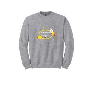 Cox Mill Elementary-Adult Unisex Crewneck Sweatshirt On-Demand Space Logo