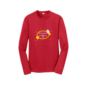 Cox Mill Elementary-Youth Unisex Dri-Fit Long Sleeve Tee On-Demand Space Logo